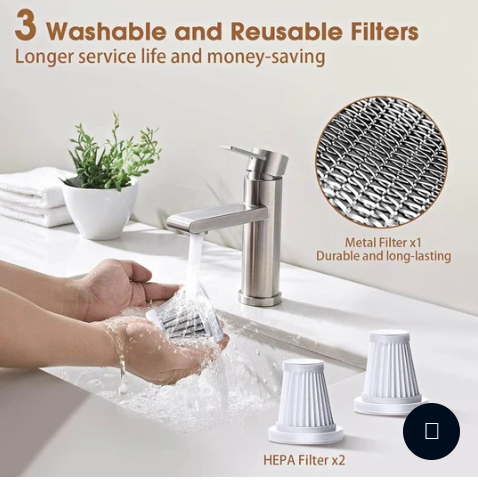 3 in 1 Handheld Vacuum Cleaner